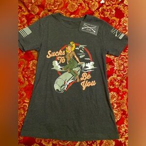 Grunt style graphic t-shirt